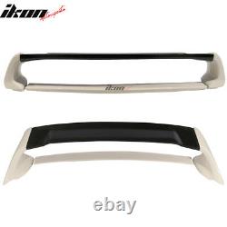 06-11 Civic Mugen RR Carbon Top Painted Trunk Spoiler #NH0 Championship White
