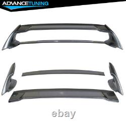 06-11 Civic Mugen Trunk Spoiler OE Painted Color #NH737M Polished Metal Metallic