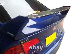 06-11 Honda Civic 4Dr Sedan FD FD2 Coupe Mugen RR Si Carbon Spoiler Wing VACCUM