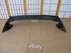 06-11 Honda Civic Sedan Black MUGEN Rear Trunk Deck Weight Reduction Spoiler