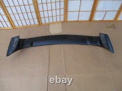 06-11 Honda Civic Sedan Black MUGEN Rear Trunk Deck Weight Reduction Spoiler