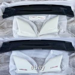 06-15 Honda Civic FD1 FD2 Acura CSX Mugen RR Style Spoiler Taffeta White Black