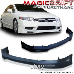 09-11 Honda Civic Sedan Front Chin Spoiler Flexible Lip (Urethane)