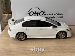 1/18 Honda Civic FD2 Mugen Type R Championship White Otto Ottomobile