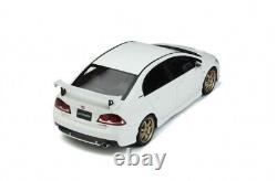 1/18 Honda Civic Type R FD2 Mugen Championship White Model by Otto Mobile OT941