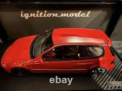 1/18 IG3045 Honda CIVIC (EG6) Red ignition model Honda Civic Mugen Initi