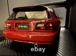 1/18 IG3045 Honda CIVIC (EG6) Red ignition model Honda Civic Mugen Initi