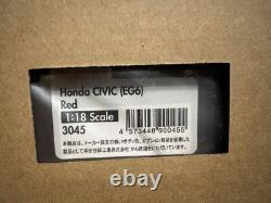 1/18 IG3045 Honda CIVIC (EG6) Red ignition model Honda Civic Mugen Initi