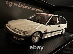 1/18 IG3126 Honda CIVIC EF9 SiR White Ignition Model Honda Grand Civic Mugen