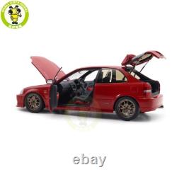 1/18 MOTORHELIX Honda CIVIC Type R EK9 MUGEN POWER Red Diecast Model Car