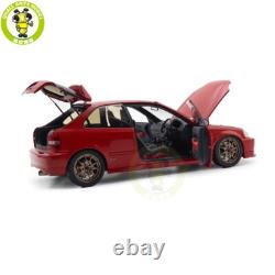 1/18 MOTORHELIX Honda CIVIC Type R EK9 MUGEN POWER Red Diecast Model Car
