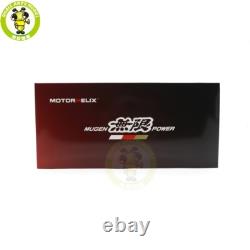 1/18 MOTORHELIX Honda CIVIC Type R EK9 MUGEN POWER Red Diecast Model Car