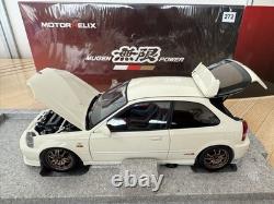 1/18 MOTORHELIX Honda Civic Type R EK9 MUGEN CHAMPIONSHIP WHITE M85025 20449