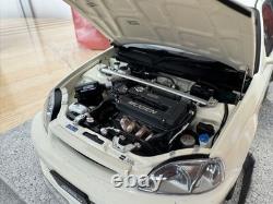 1/18 MOTORHELIX Honda Civic Type R EK9 MUGEN CHAMPIONSHIP WHITE M85025 20449 1/18 MOTORHELIX Honda Civic Type R EK9 MUGEN CHAMPIONSHIP WHITE M85025 20449