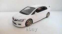 118 Ottomobile Honda CIVIC Type-r Mugen Fd2 White Ot941 Resin Cars