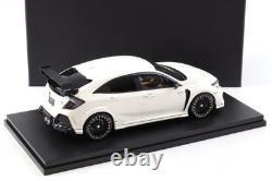 118 Pop Race Honda Civic Type R FK8 Mugen White With Driver
