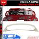 12-15 Honda Civic 4dr Rr Mugen Style 4pc Jdm Wing Abs Rear Trunk Spoiler