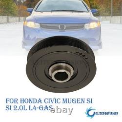 13810-RRB-A01 Crank Crankshaft Pulley For Honda Civic MUGEN Si Si 2.0L L4-Gas