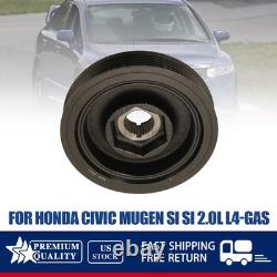 13810-RRB-A01 For Honda Civic MUGEN Si Si 2.0L L4-Gas Crank Crankshaft Pulley US