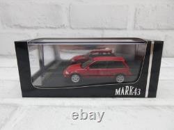 143 MARK43 Honda Civic EF9 SiR II Red Mugen RNR Wheels Diecast Model Car