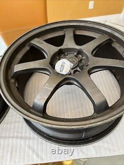 18x8.5J Mugen GP (2 Wheels) GREY 5x114.3 Honda Civic HRV Integra CRV Acura. Used