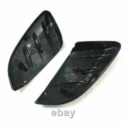 1Pair Replacement Dry Carbon Mirror Cover For Mugen Honda Civic Type-R FK8 16-21