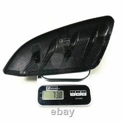 1Pair Replacement Dry Carbon Mirror Cover For Mugen Honda Civic Type-R FK8 16-21