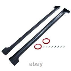 2 Pack Side Skirts Mugen Rr Style For Honda Civic 4 Door Sedan 2012-2015 ABS