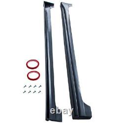 2 Pack Side Skirts Rr Style For Honda Civic 4 Door Sedan 2012-2015 ABS