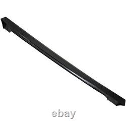 2 Pack Side Skirts Rr Style For Honda Civic 4dr Dx Ex Si 2006-11 Unpainted Black