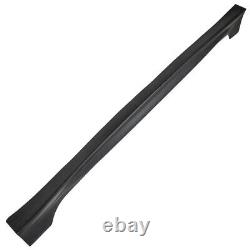2 Pack Side Skirts Rr Style For Honda Civic 4dr Dx Ex Si 2006-11 Unpainted Black