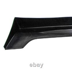 2 Pack Side Skirts Rr Style For Honda Civic 4dr Dx Ex Si 2006-11 Unpainted Black