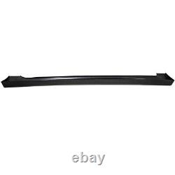 2 Pieces L+R Side Skirts For Honda civic 4 door sedan RR Style Unpainted Black