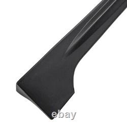 2 Pieces L+R Side Skirts For Honda civic 4 door sedan RR Style Unpainted Black