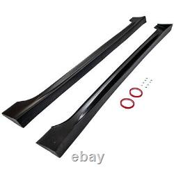 2 Pieces Rr Style Side Skirts For Honda Civic 4 door sedan 2006-11 Polypropylene