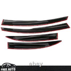 2006-11 Honda Civic Sedan Mugen Style Window Visor Rain Deflector Guard 4PCS