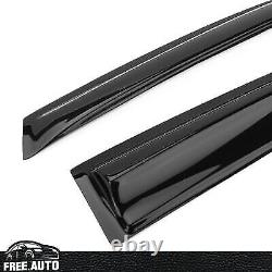 2006-11 Honda Civic Sedan Mugen Style Window Visor Rain Deflector Guard 4PCS