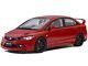 2008 Honda Civic Mugen Rr (fd2) Rhd Milano Red 1/18 Model By Otto Mobile Ot1019