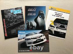 2008 Honda Mugen Civic Type R FD2 Brochure 2011 J's Racing Catalog Set Japanese