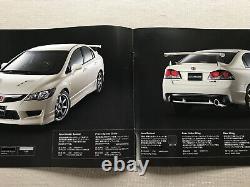 2008 Honda Mugen Civic Type R FD2 Brochure 2011 J's Racing Catalog Set Japanese