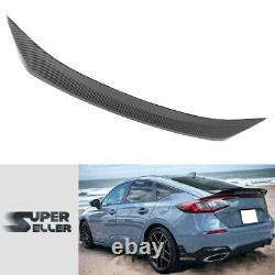 22-25 Carbon Fiber Fits Honda Civic 11th FL 5D Liftback Mugen Rear Trunk Spoiler
