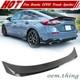 26 Fits Honda Civic 11th 5d Liftback Fl Fe Mugen Type Trunk Spoiler Carbon Fiber