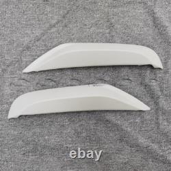 2PC Side Lip Splitters For Honda Civic Mugen Style FK7 Hatchback 17-19 FRP White