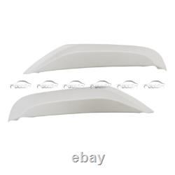 2PC Side Lip Splitters For Honda Civic Mugen Style FK7 Hatchback 17-19 FRP White