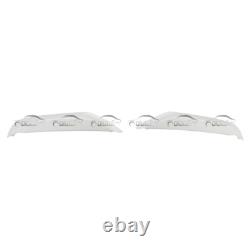 2PC Side Lip Splitters For Honda Civic Mugen Style FK7 Hatchback 17-19 FRP White