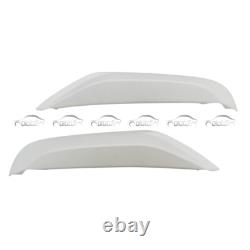 2PC Side Lip Splitters For Honda Civic Mugen Style FK7 Hatchback 17-19 FRP White