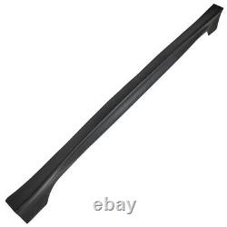 2PCS Bank 1 & 2 Side Skirts For Honda civic 4-Door 2006-2011 Black RR Style