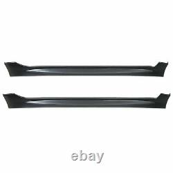 2pcs Mugen Rr Style Side Skirt Extension Add-on Apron For CIVIC 2006-2011 Sedan