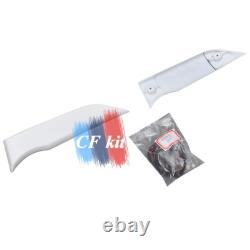 2pcs Mugen Style Side Lip Splitters For Honda Civic 2017-2021 Unfished White PRP