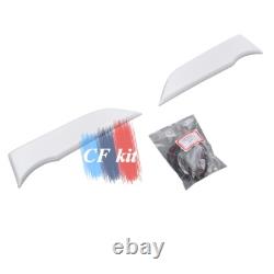 2pcs Mugen Style Side Lip Splitters For Honda Civic 2017-2021 Unfished White PRP